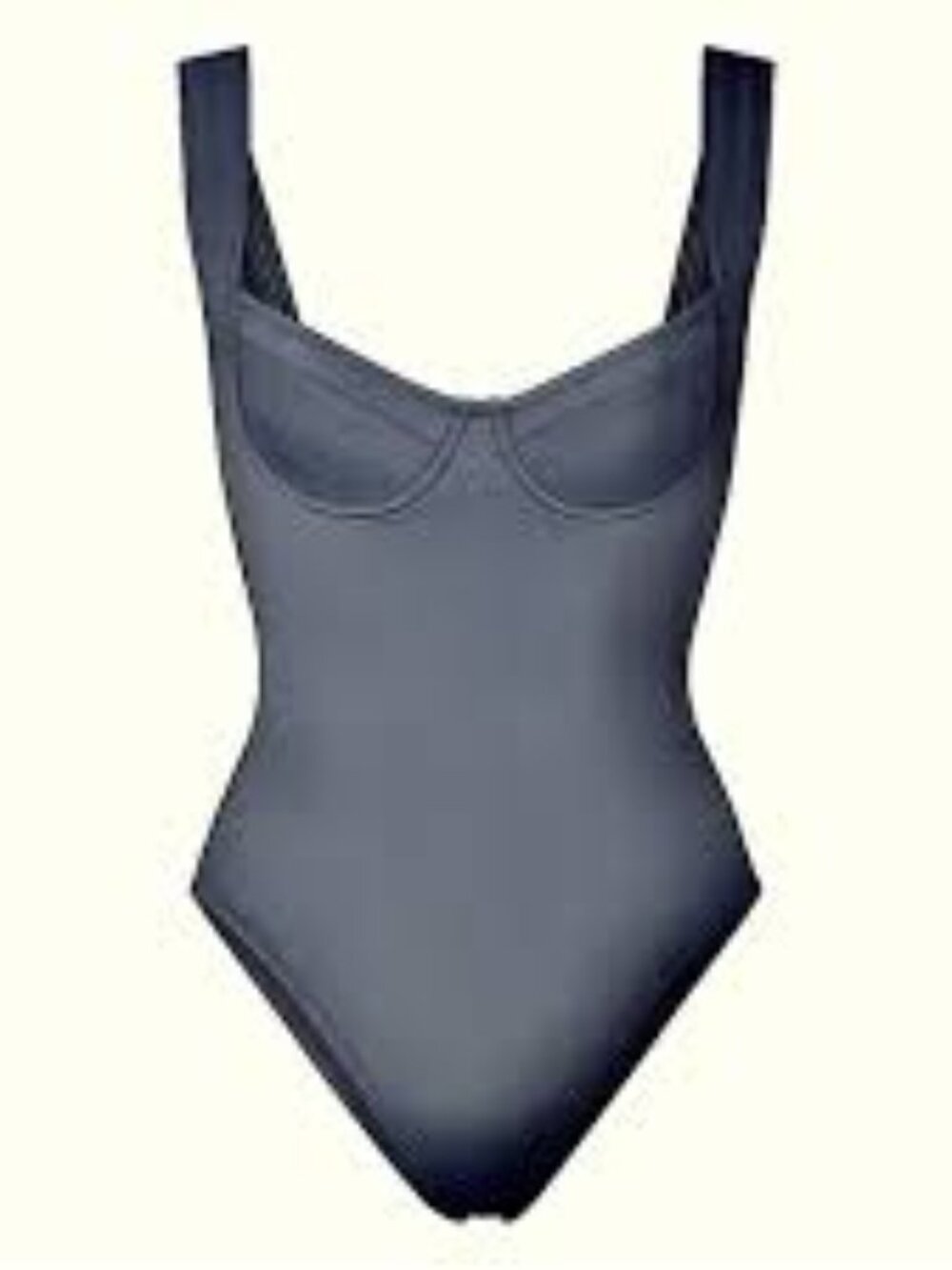 SKIMS Sculpting Swim Underwire One Piece - Onyx - Size L